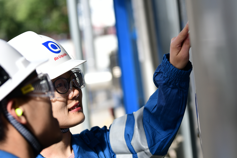 Air Liquide Plant in Wuxi, Jiangsu Province, China