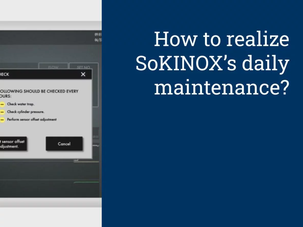 How to realize SoKINOX’s daily maintenance