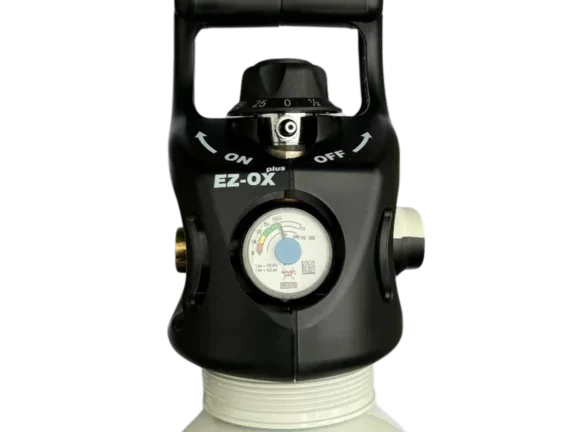 VIPR AIR : bouteille d'air comprimé avec détendeur intégré de Air Liquide Medical Benelux.