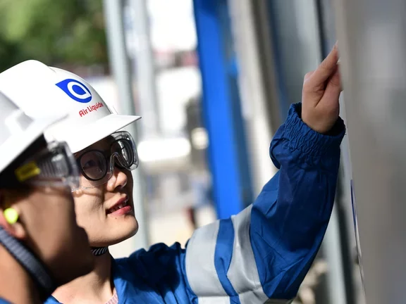 Air Liquide Plant in Wuxi, Jiangsu Province, China