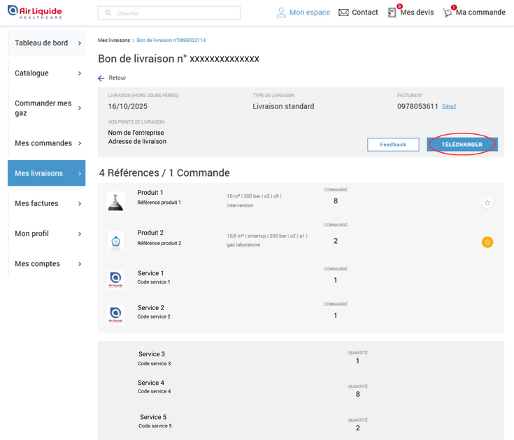 Air Liquide Healthcare Benelux Ou puis je consulter une copie des bulletins de livraison que j ai recuAir Liquide Healthcare Benelux portail client : Où puis-je consulter une copie des bulletins de livraison que j'ai recu